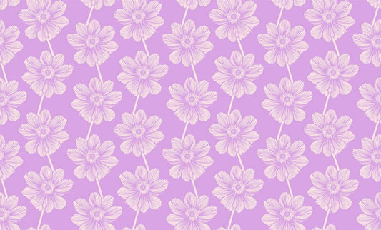 Indelible - Anemone in Lilac - Anna Maria Textiles (Northcott) (Pre-order: April 2025)