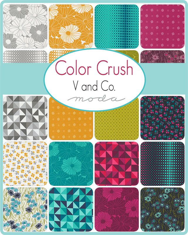 Color Crush - Charm Pack - V & Co - Moda (Pre-order: Apr 2025)