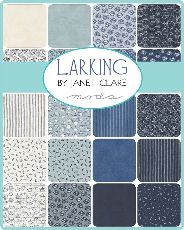 Larking - Charm Pack - Janet Clare - Moda (Pre-order Feb 2025)