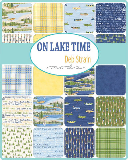 On Lake Time - Charm Pack - Deb Strain - Moda (Pre-order Mar 2025)