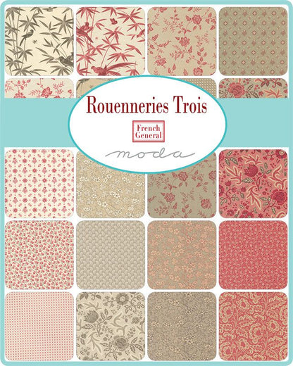 Rouenneries Trois - Jelly Roll - French General - Moda (Pre-order: Oct 2024)