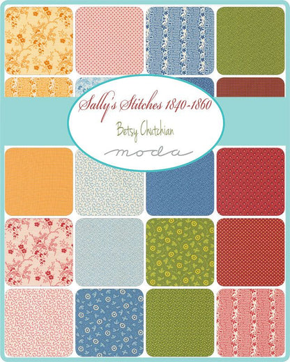 Sally's Stitches - Fat Quarter Bundle - Betsy Chutchian - Moda (Pre-order: Sept 2025)