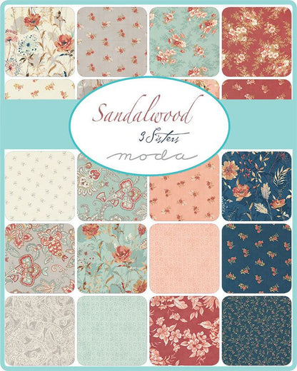 Sandalwood - Fat Quarter Bundle - 3 Sisters - Moda (Pre-order: Dec 2024)