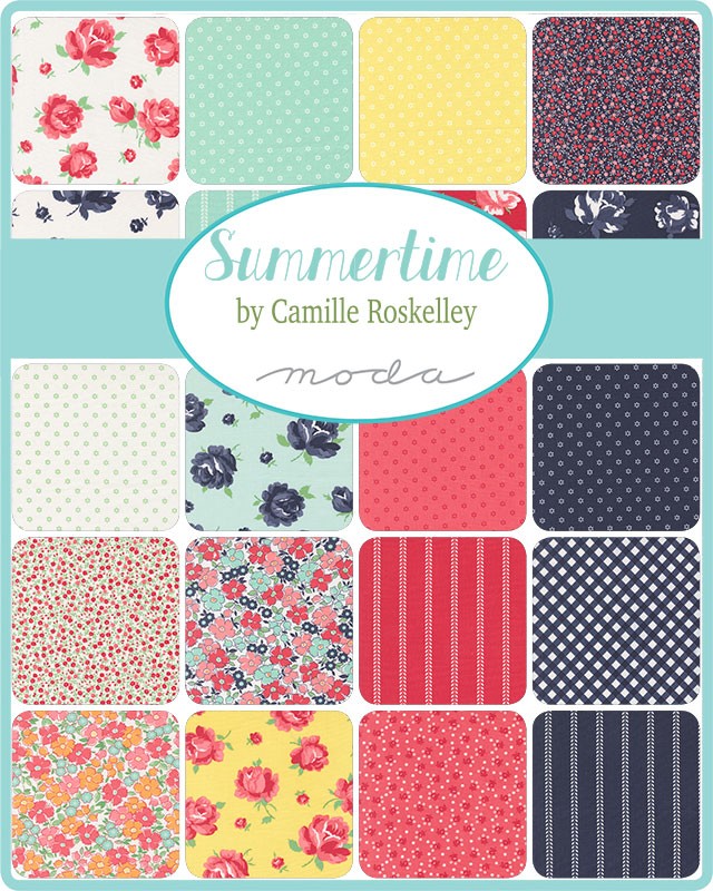 Summertime - Charm Pack - Camille Roskelley - Moda (Pre-order: May 2025)