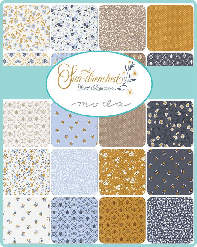 Sun Drenched - Fat Quarter Bundle - Sweetfire Road - Moda (Pre-order: Sept 2025)