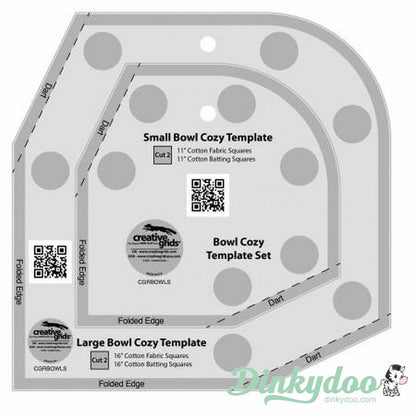 Creative Grids - Bowl Cozy Template Set (Pre-order: Mar 2025)