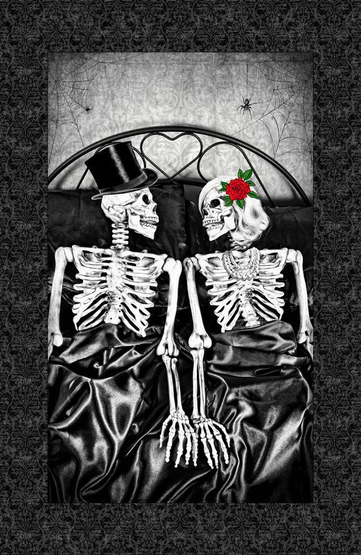 Till Death Do Us Part - Panel in Black - Deborah Edwards - Northcott (Pre-order: May 2025)