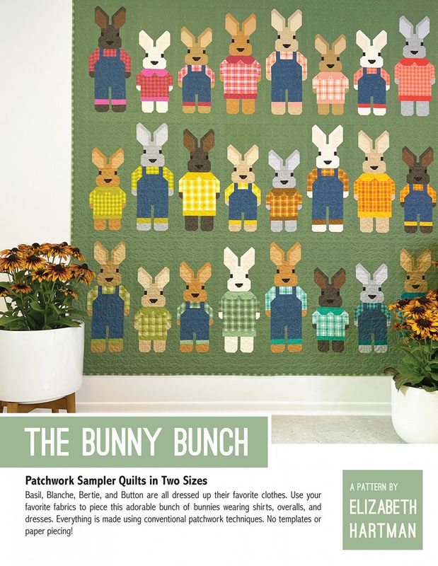 The Bunny Bunch Quilt Pattern - Elizabeth Hartman (Pre-order: Mar 2025)