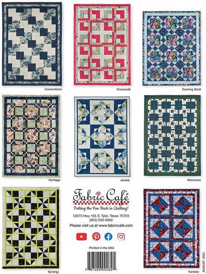 One Block 3-Yard Quilts by Donna Robertson and Fran Morgan - Fabric Cafe