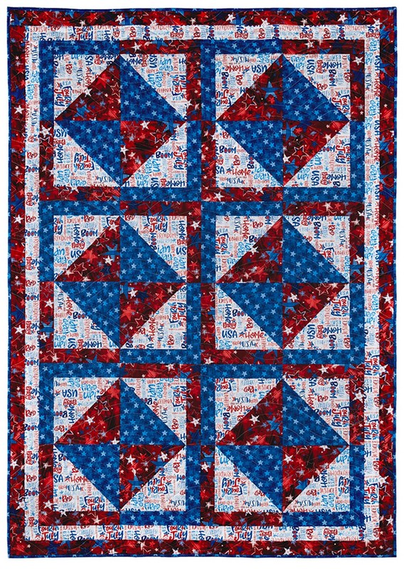 One Block 3-Yard Quilts by Donna Robertson and Fran Morgan - Fabric Cafe