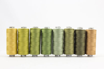 Konfetti 8 Pack - Forest Floor - Cotton 50wt 547yd (500m) - WonderFil Specialty Threads