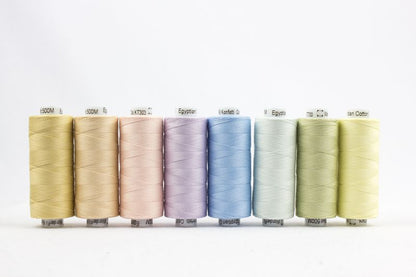 Konfetti 8 Pack - Iced Pastels - Cotton 50wt 547yd (500m) - WonderFil Specialty Threads (Pre-order: May 2025)