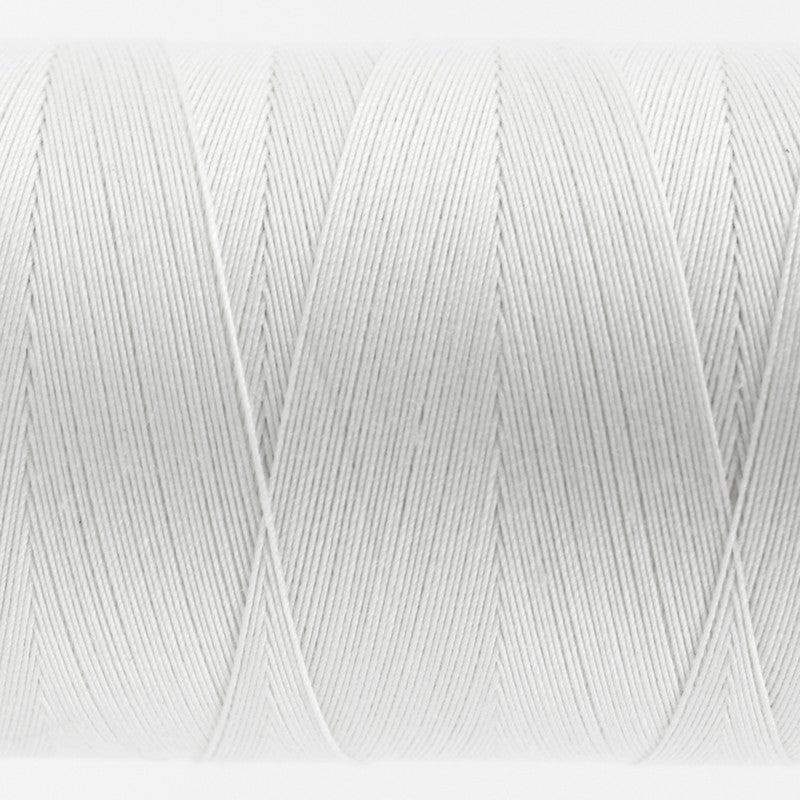 Konfetti - White - Cotton 50wt 1094yd (1000m) - WonderFil Specialty Threads (Pre-order: Feb 2025)