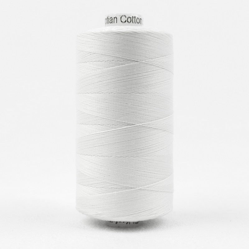 Konfetti - White - Cotton 50wt 1094yd (1000m) - WonderFil Specialty Threads (Pre-order: Feb 2025)