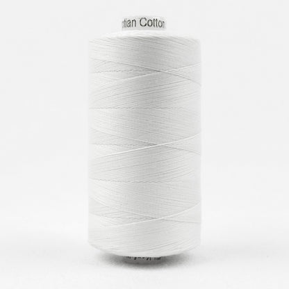 Konfetti - White - Cotton 50wt 1094yd (1000m) - WonderFil Specialty Threads (Pre-order: Feb 2025)