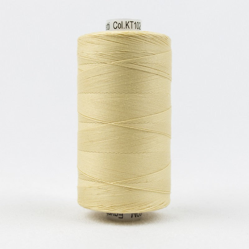 Konfetti - Ecru - Cotton 50wt 1094yd (1000m) - WonderFil Specialty Threads (Pre-order: Oct 2024)