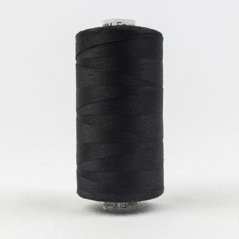 Konfetti - Black - Cotton 50wt 1094yd (1000m) - WonderFil Specialty Threads