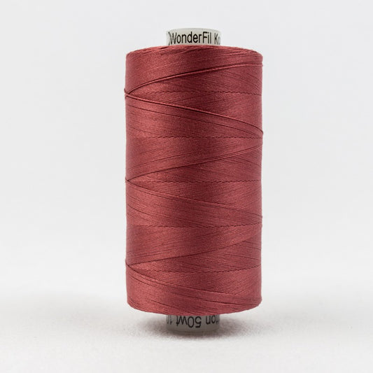 Konfetti - Dark Rose - Cotton 50wt 1094yd (1000m) - WonderFil Specialty Threads (Pre-order: Oct 2024)