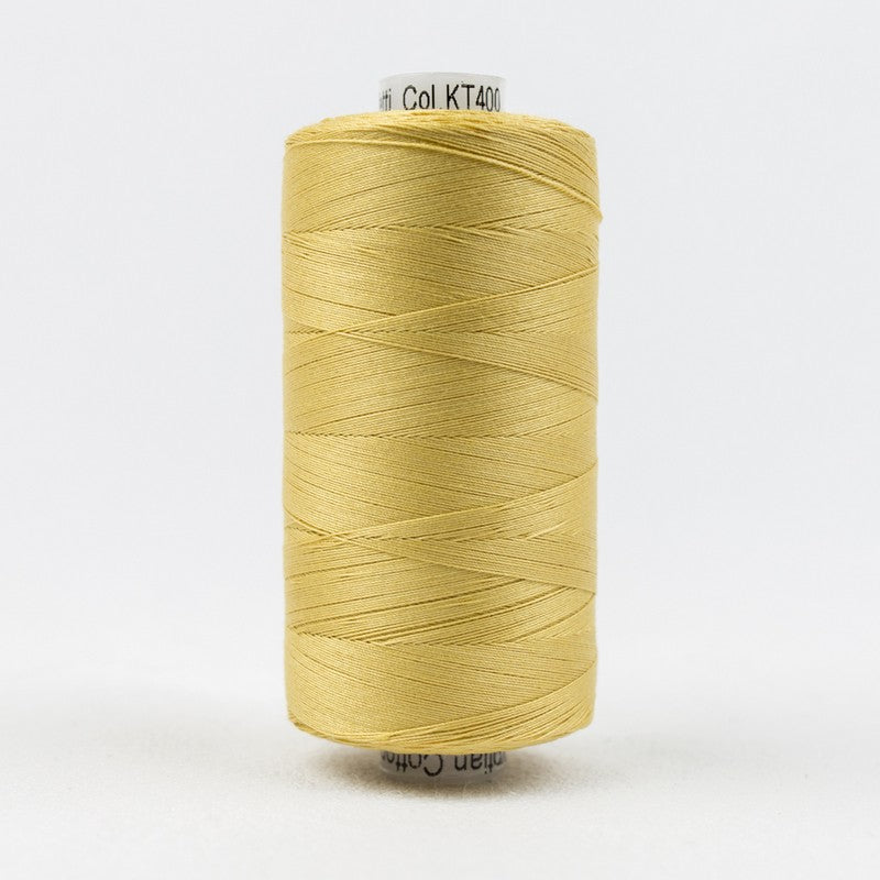 Konfetti - Gold - Cotton 50wt 1094yd (1000m) - WonderFil Specialty Threads (Pre-order: Oct 2024)