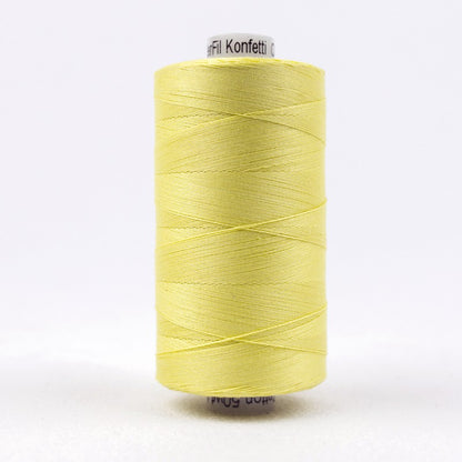 Konfetti - Yellow - Cotton 50wt 1094yd (1000m) - WonderFil Specialty Threads (Pre-order: Oct 2024)