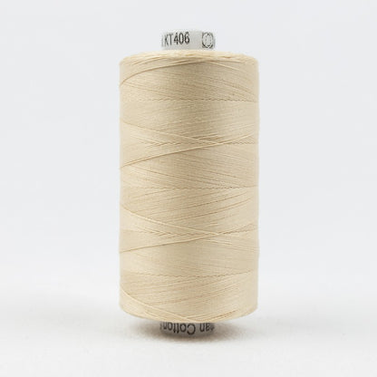 Konfetti - Ivory - Cotton 50wt 1094yd (1000m) - WonderFil Specialty Threads (Pre-order: May 2025)