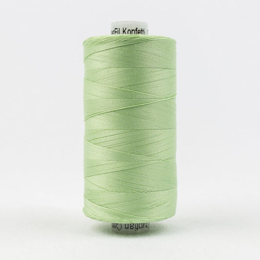 Konfetti - Mint Green - Cotton 50wt 1094yd (1000m) - WonderFil Specialty Threads (Pre-order: Oct 2024)