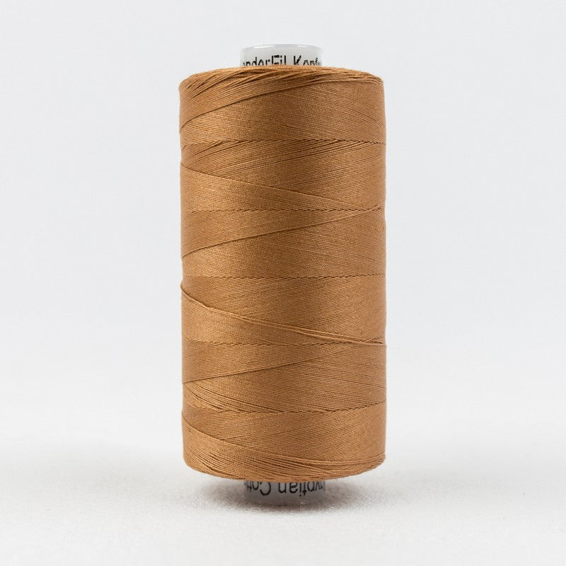 Konfetti - Rust - Cotton 50wt 1094yd (1000m) - WonderFil Specialty Threads (Pre-order: Feb 2025)