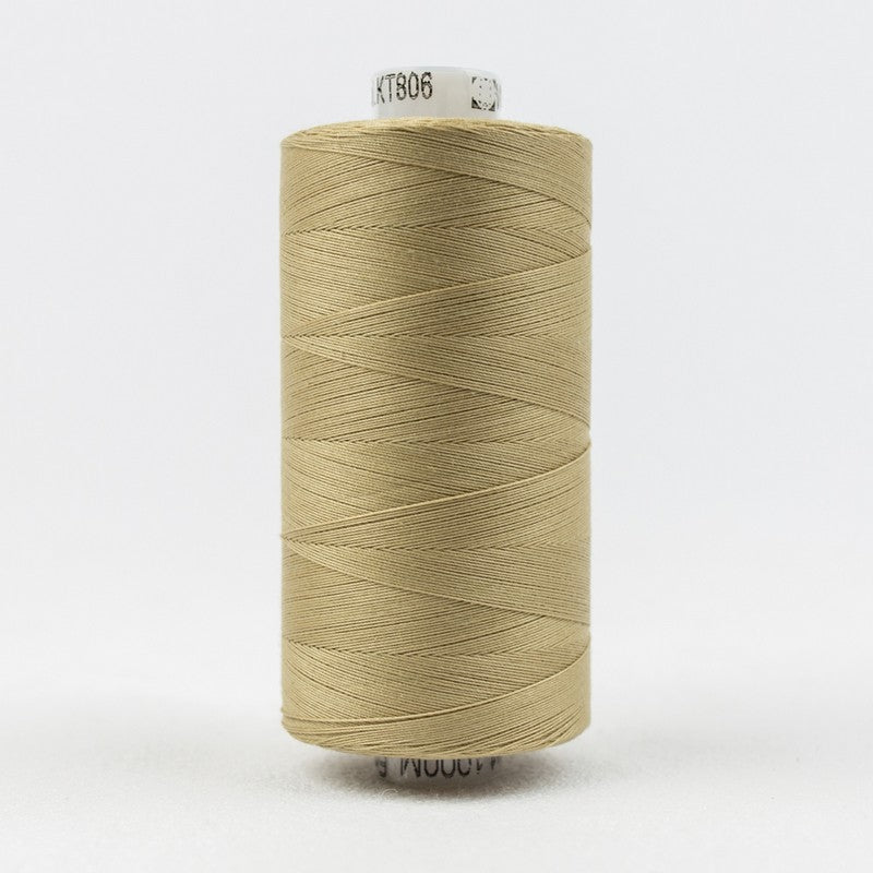 Konfetti - Dark Ecru - Cotton 50wt 1094yd (1000m) - WonderFil Specialty Threads (Pre-order: Oct 2024)