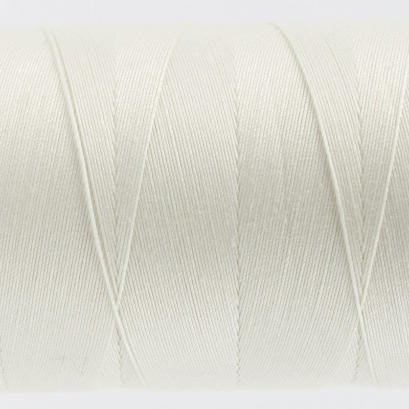 Konfetti - Soft White - Cotton 50wt 1094yd (1000m) - WonderFil Specialty Threads (Pre-order: May 2025)