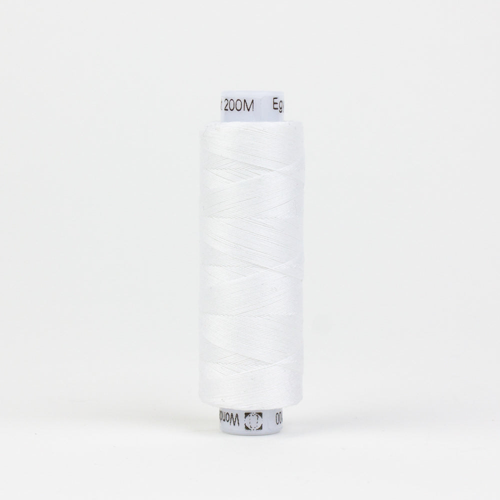 Konfetti - White - Cotton 50wt 220yd (200m) - WonderFil Specialty Threads (Pre-order: Oct 2024)