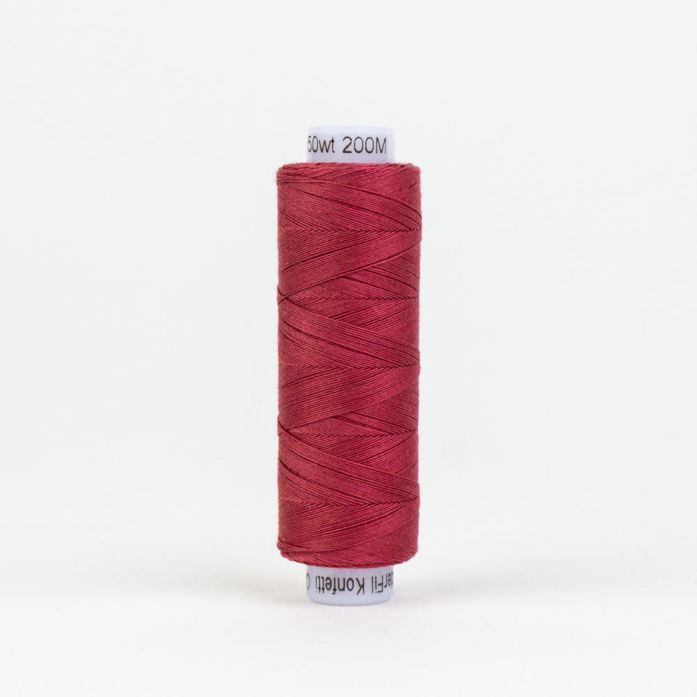 Konfetti - Dark Rose - Cotton 50wt 220yd (200m) - WonderFil Specialty Threads (Pre-order: Aug 2024)