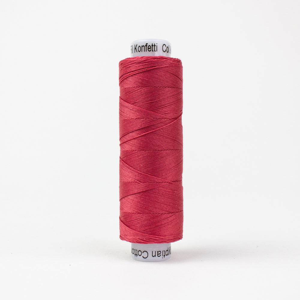 Konfetti - Lip Gloss - Cotton 50wt 220yd (200m) - WonderFil Specialty Threads (Pre-order: Oct 2024)