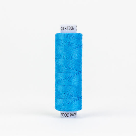 Konfetti - Peacock Blue - Cotton 50wt 220yd (200m) - WonderFil Specialty Threads (Pre-order: Oct 2024)