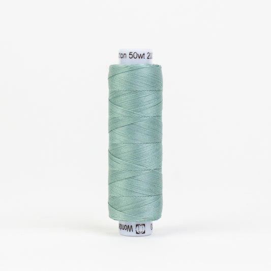 Konfetti - Drab Teal - Cotton 50wt 220yd (200m) - WonderFil Specialty Threads (Pre-order: Oct 2024)