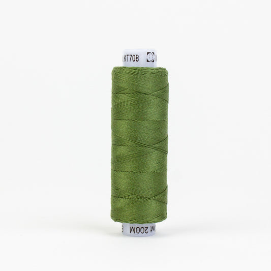 Konfetti - Dark Olive - Cotton 50wt 220yd (200m) - WonderFil Specialty Threads (Pre-order: Oct 2024)