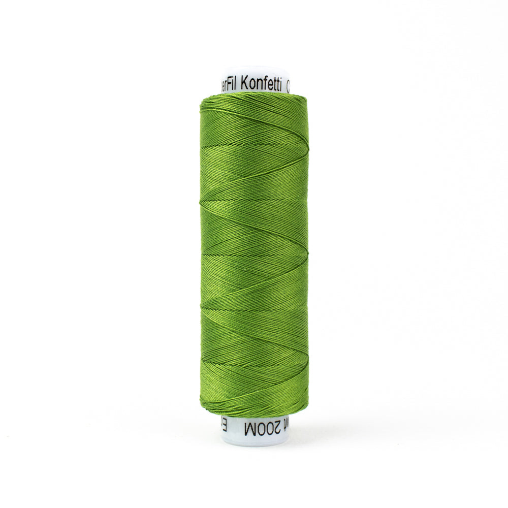 Konfetti - Ivy - Cotton 50wt 220yd (200m) - WonderFil Specialty Threads (Pre-order: Feb 2025)