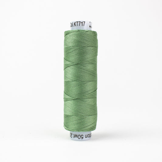 Konfetti - Army Green - Cotton 50wt 220yd (200m) - WonderFil Specialty Threads (Pre-order: Oct 2024)