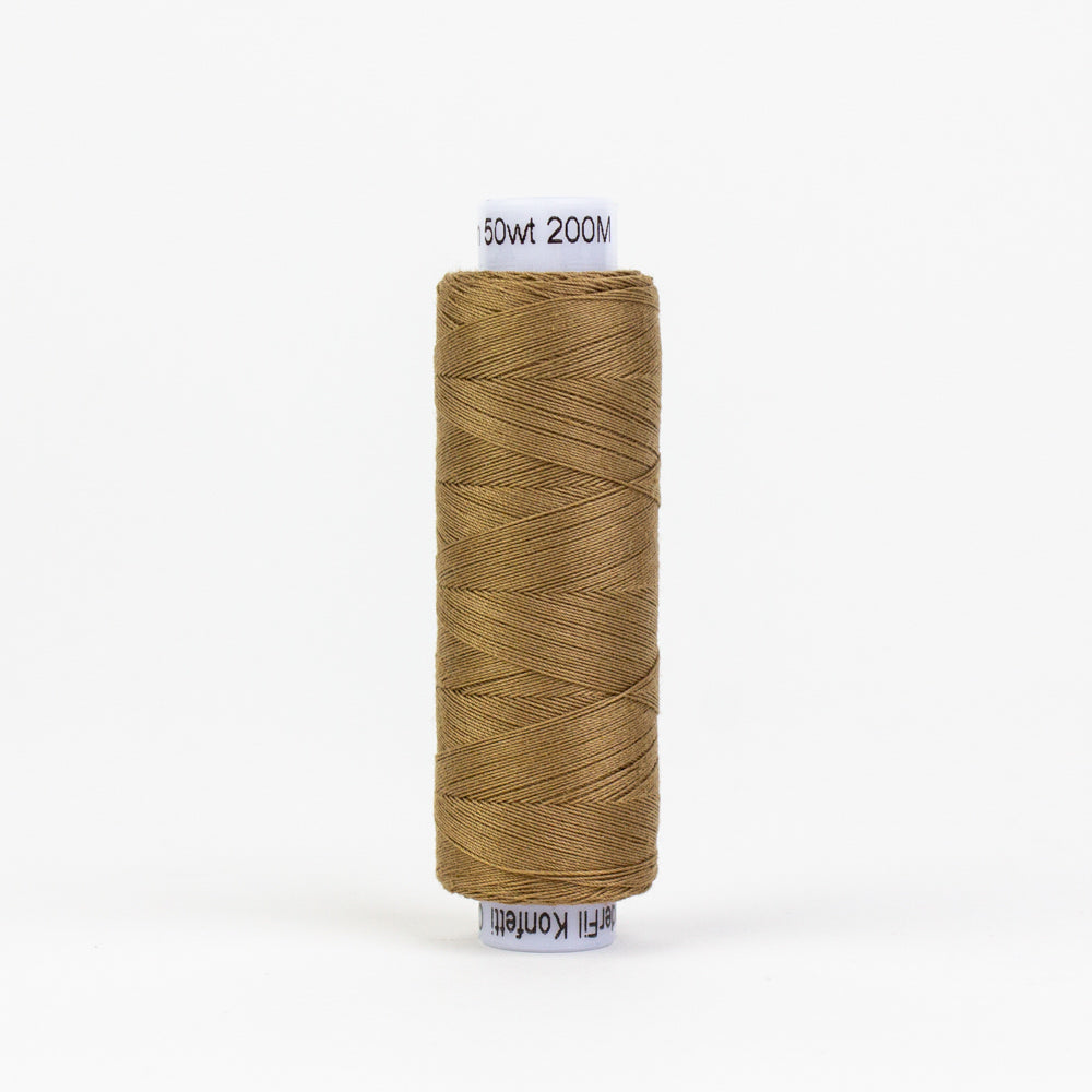 Konfetti - Brown - Cotton 50wt 220yd (200m) - WonderFil Specialty Threads (Pre-order: Oct 2024)