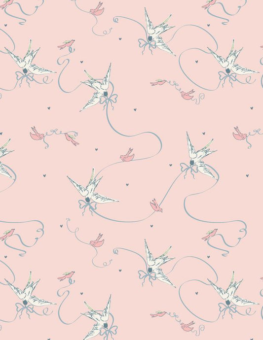 Mademoiselle - Doves & Bows - Patty Basemi - Art Gallery Fabrics (Pre-order: Jan 2025)