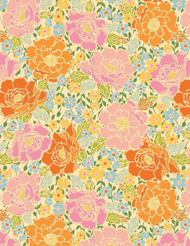 Marigold - Woods Rose Garden - Maureen Cracknell - Art Gallery Fabrics (Pre-order: Mar 2025)