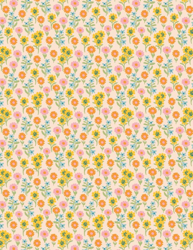 Marigold - Ephemeral Blooms - Maureen Cracknell - Art Gallery Fabrics (Pre-order: Mar 2025)