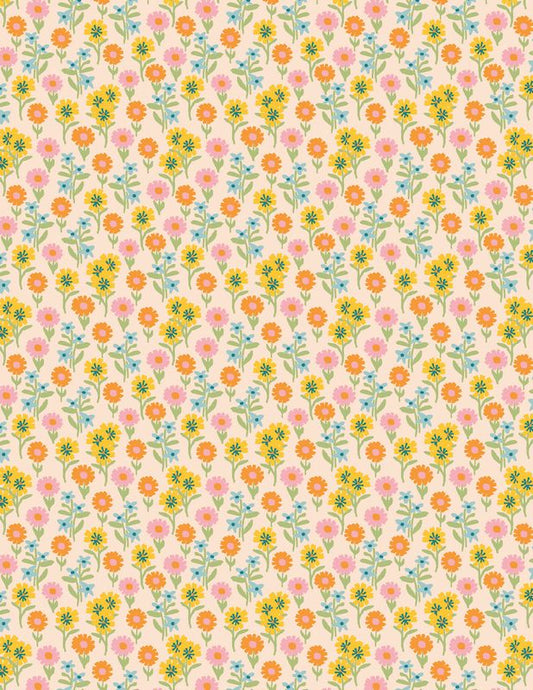 Marigold - Ephemeral Blooms - Maureen Cracknell - Art Gallery Fabrics (Pre-order: Mar 2025)