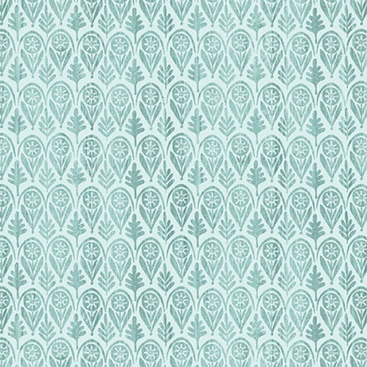 Hello Fall - 13016-04 in Light Teal - Benartex