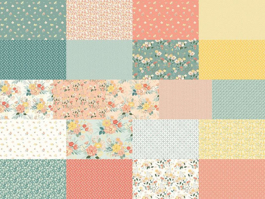 New Beginnings - Fat Quarter Bundle - Sandy Gervais - Riley Blake (Pre-order Jan 2025)