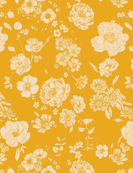 Potager - Flowers For Mom Sunshine - Sharon Holland - Art Gallery Fabrics (Pre-order: Feb 2025)