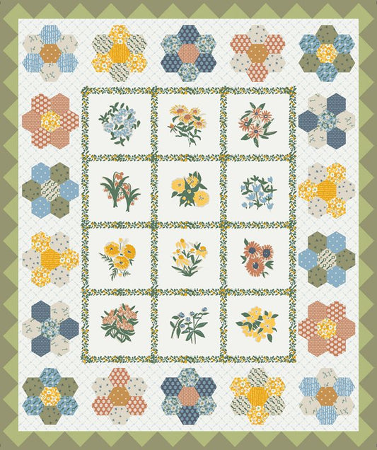 Potager - PANEL Kitchen Garden - Sharon Holland - Art Gallery Fabrics (Pre-order: Feb 2025)