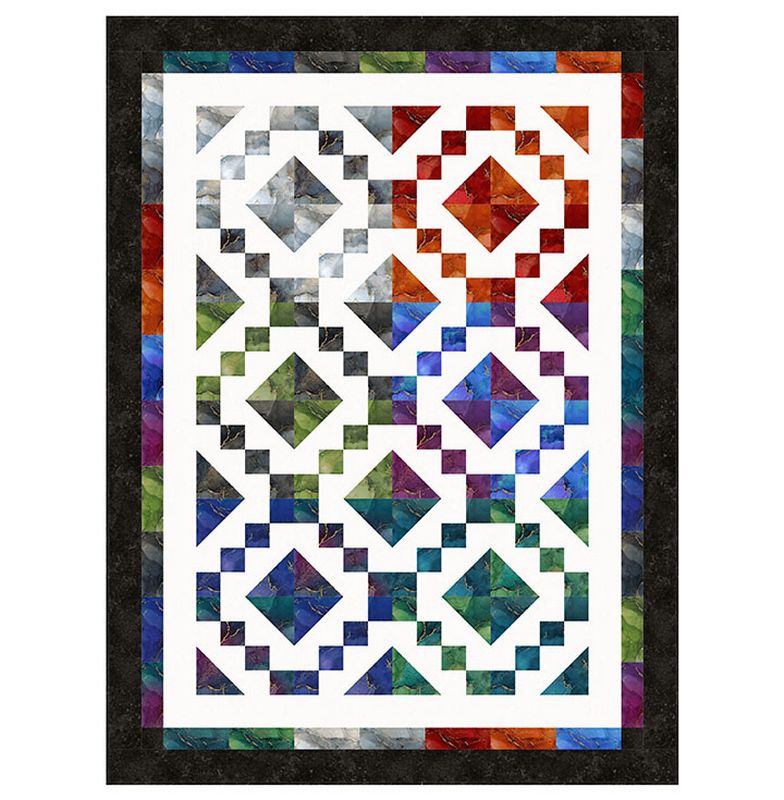 Midas - Jewel Box Quilt Pattern - Deborah Edwards & Melanie Samra- Northcott (Pre-order: Dec 2024)