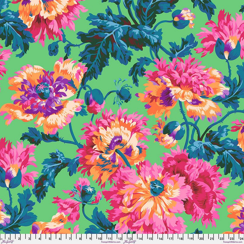 Kaffe Fassett Collective Spring 2024 - Garden Party in Pink - Free Spirit