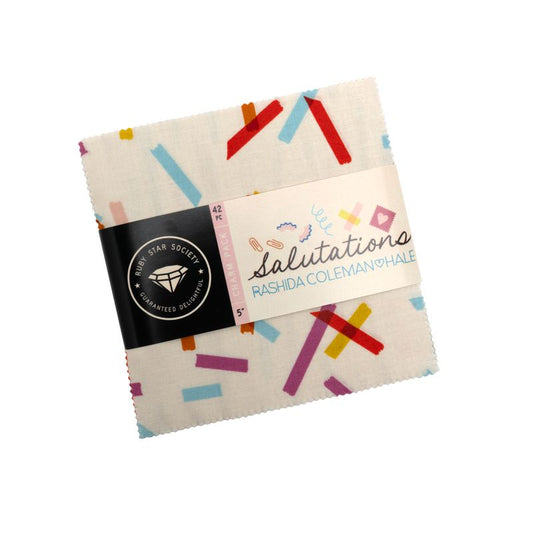 Salutations  - Charm Pack - Rashida Coleman-Hale - Ruby Star Society (Pre-order: June 2025)