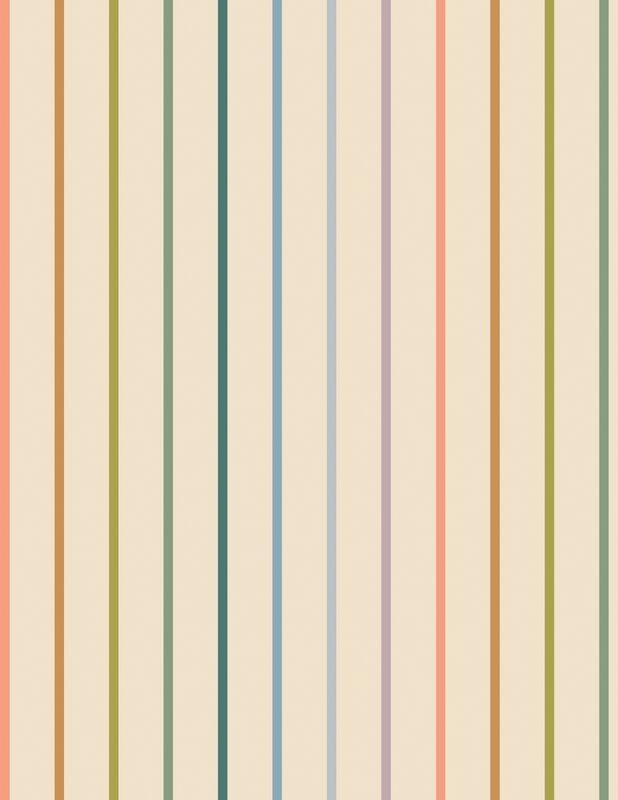 Slow Summer - Tiny Stripe Pearl - Suzy Quilts - Art Gallery Fabrics (Pre-order: Apr 2025)